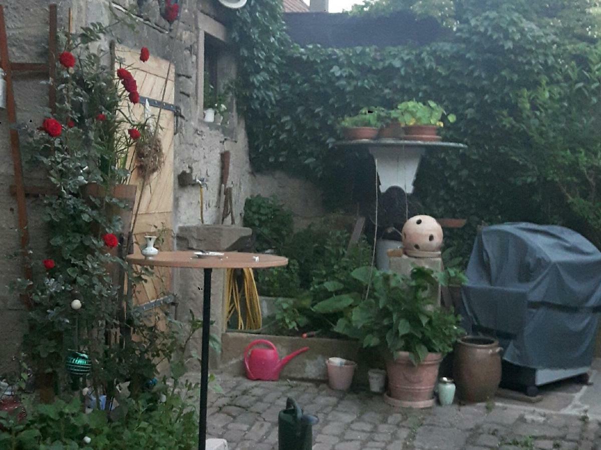 Ferienwohnung Hammelburg Buitenkant foto